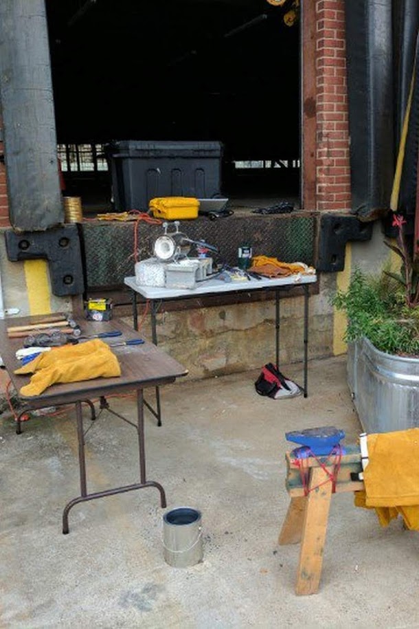 First Friday forge community event